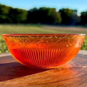 Vintage Carnival Glass Bowl